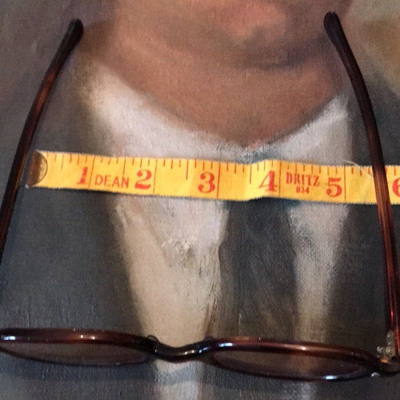 Great pair of vintage tortoiseshell eyeglass frames, Preppy classic sophisticate - Picture 9 of 9